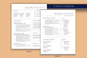 Professional Resume Template Word, a Resume Template by VictoriousVita (Thumbnail 3 of 8)