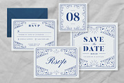 Decorative Wedding Invitation Suite, a Templates & Theme by Guuver (Thumbnail 2 of 6)