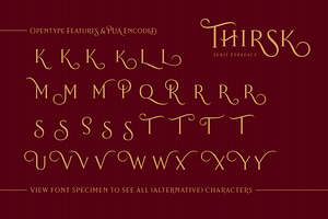 Thirsk - An Elegant Serif