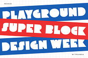 Megasize - Bold Geometric Font, a Sans Serif Font by Typia Nesia (Thumbnail 7 of 13)