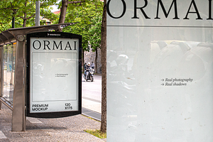 Urban Billboard Ad Mockup - OCM3