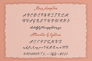 Whimsical script font Peach Sunday, a Script Font by TD fonts (Thumbnail 8 of 9)
