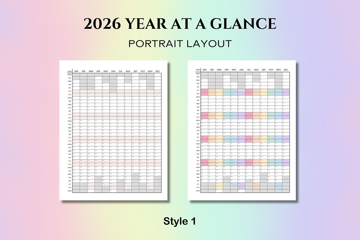 2026 Year at a Glance preview 3