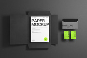 Minimal Branding Stationery Mockup, an Advertising Mockup by East Gallery (Thumbnail 10 of 15)