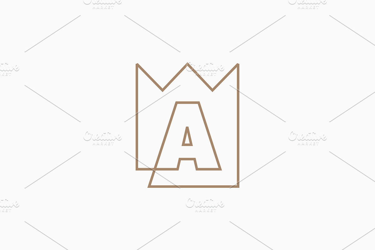 a Letter King Crown Logo Vector Icon, a Branding & Logo Template by VASTARD STUDIO