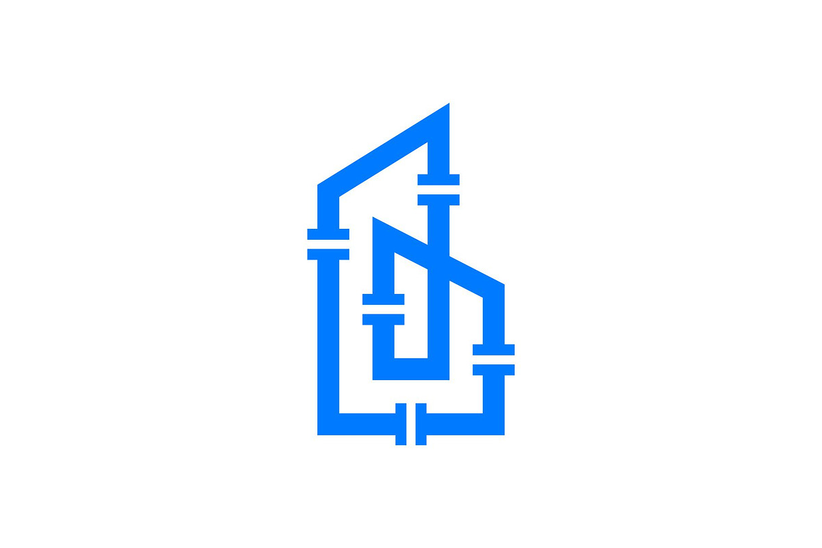 Building Construction Pipeline Logo, a Branding & Logo Template by Buqancreative (Photo 3 of 4)