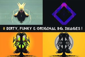 8 Dirty, Funky & Original BG images