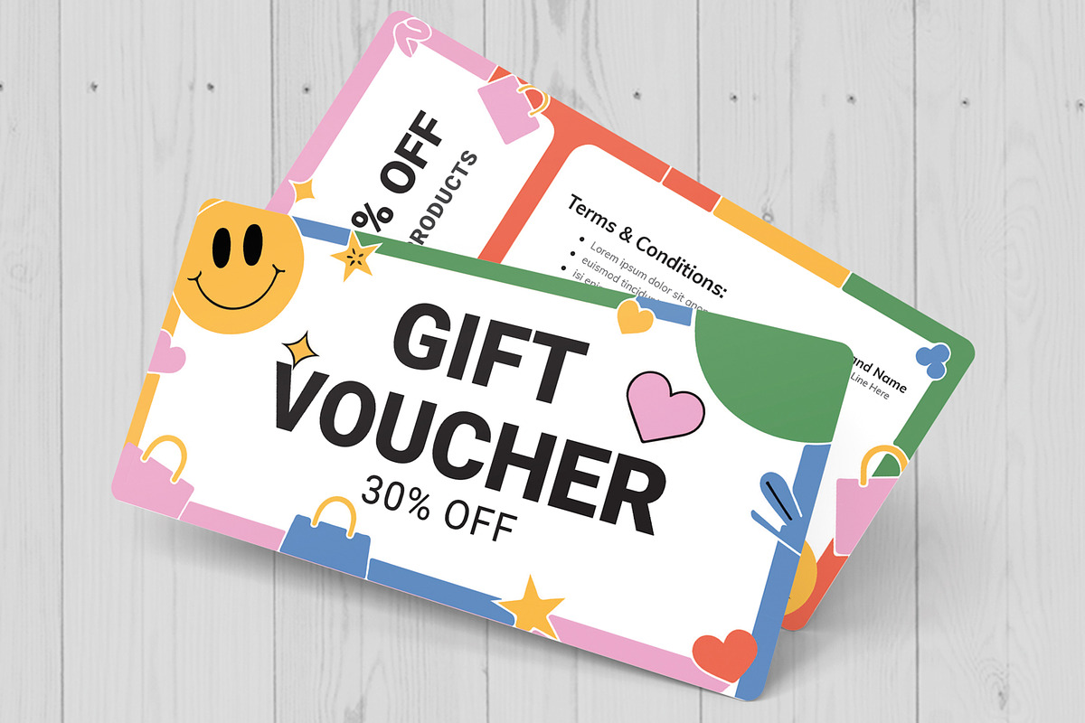 Personalized Gift Voucher Birthday preview 3