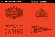 Midway - Slab Serif Font, a Slab Serif Font by Brian Ritter Design (Thumbnail 2 of 14)
