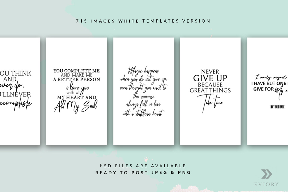 Instagram Stories Quote, a Social Media Template by Eviory (Photo 5 of 31)