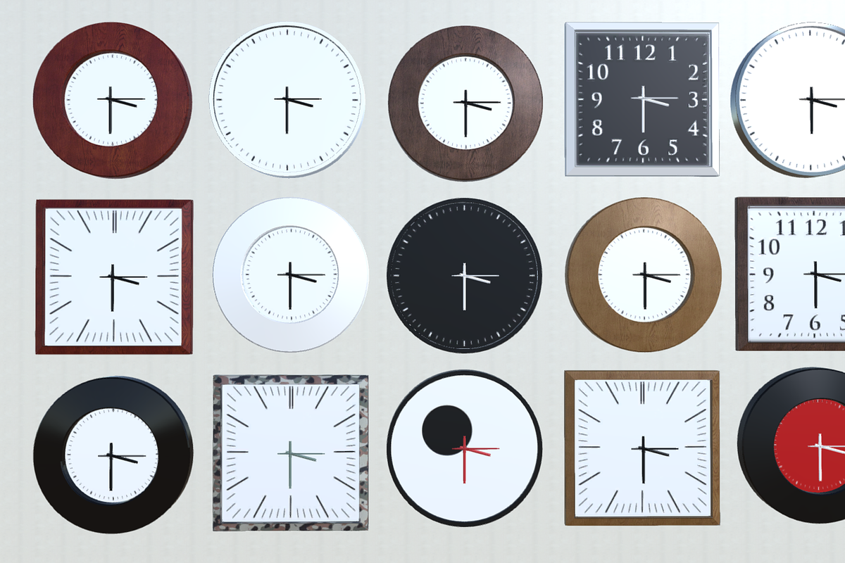 Clock Collection, an Object 3D Model by Webcadabra (Photo 3 of 4)