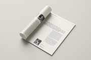 A4 Book Design Template | CANVA, a Brochure Template by evgenystudio (Thumbnail 3 of 5)
