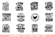 Inspirational Quotes SVG Bundle, an Illustration by ZoomkSVG (Thumbnail 5 of 7)