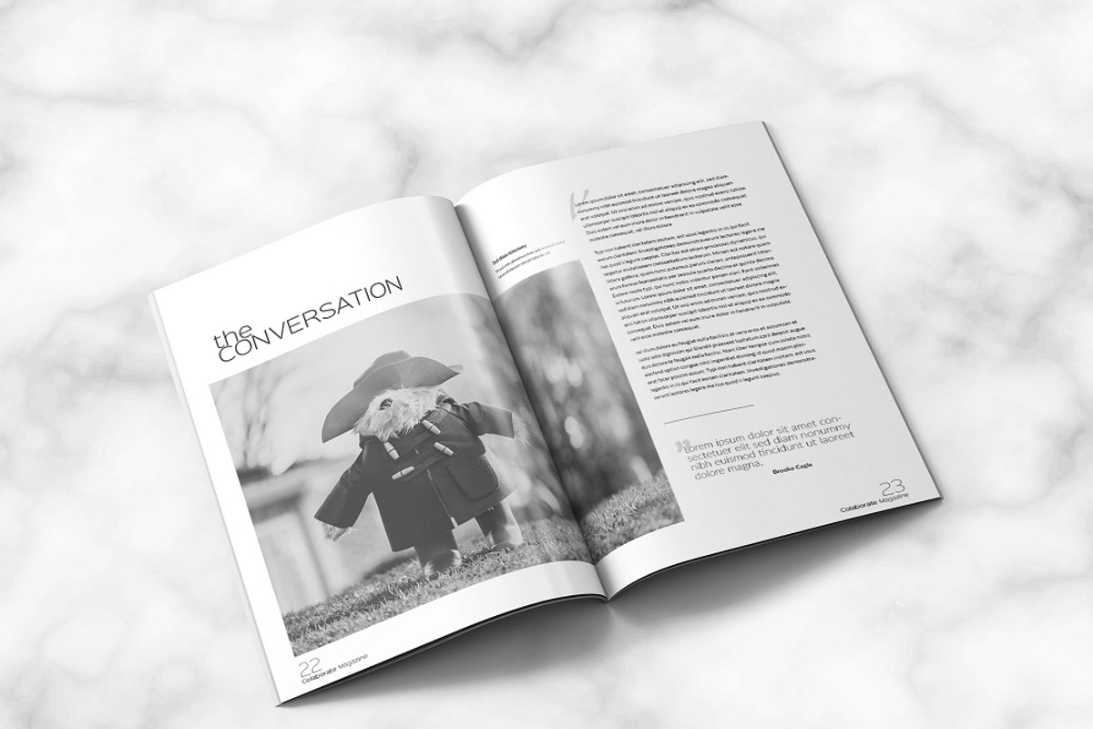 Colaborate Magazine - 2018 Edition, a Magazine Template by Bokuto (Photo 8 of 10)