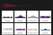 Retro Landscape Kit, an Object Graphic by MiksKS (Thumbnail 15 of 18)