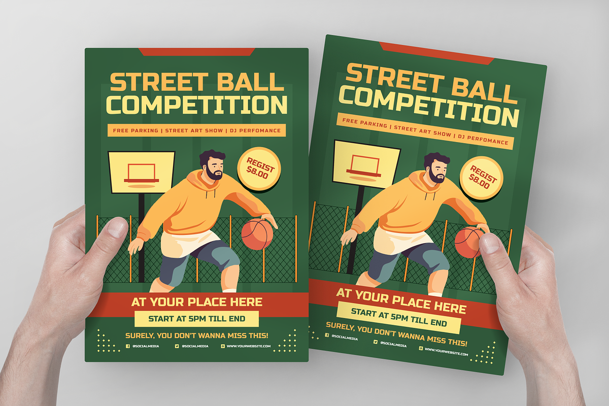 Street Ball Competition Flyer, a Flyer Template by Annora Studio (Photo 4 of 5)