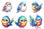 Watercolor Cute Bird Sublimation, a Graphic by CitraGraphics (Thumbnail 5 of 5)