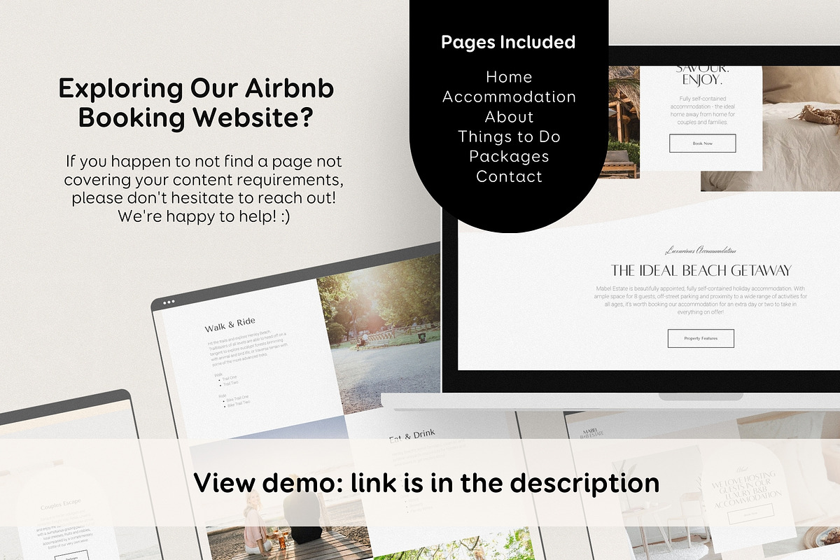 Premium Wix Template Accommodation, a Wix Template by Studio Spark* (Photo 5 of 5)