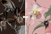 Elori Exotic Watercolor Patterns, a Pattern Graphic by LEAFure (Thumbnail 9 of 10)