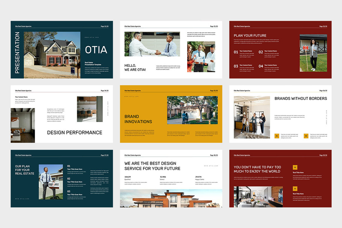 Otia : Real Estate Google Slides, a Presentation Template by Punkl Camp (Photo 6 of 9)