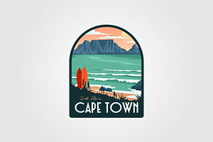 Cape Town National Park Logo Patch