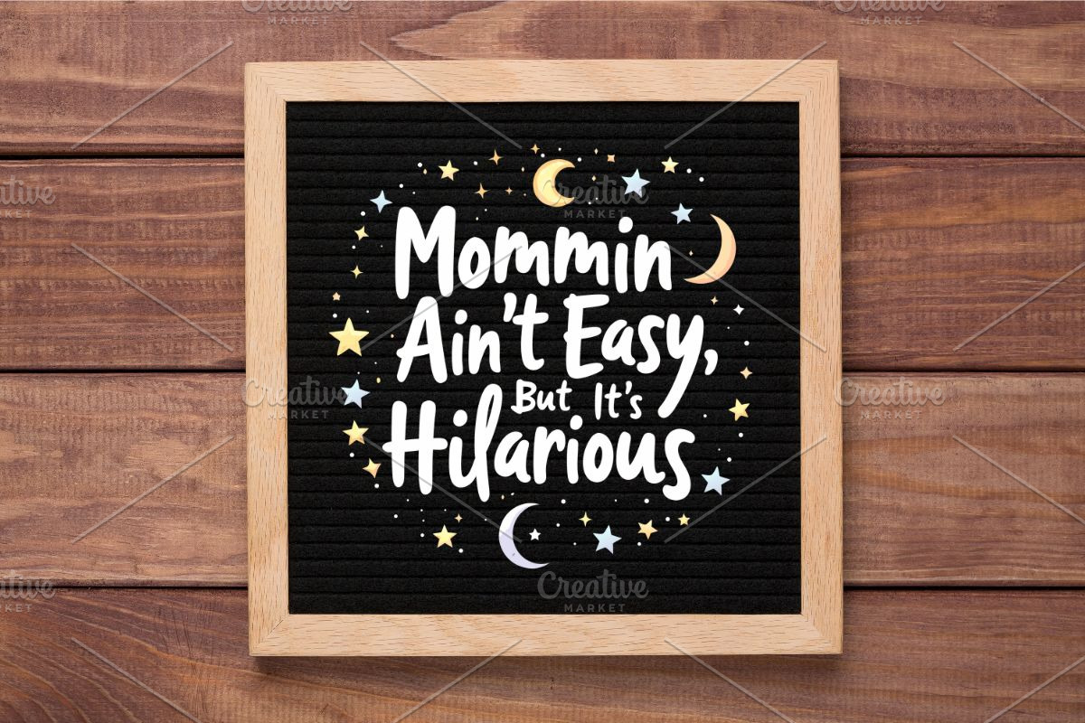 Mommin Ain’t Easy, But Its Hilarious, an Illustration by Awieee1 (Photo 4 of 4)