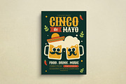 Cinco de Mayo Flyer, a Flyer Template by Alegaciez (Thumbnail 1 of 3)