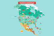 World Travel Map, an Animal Illustration by GlebTagirov (Thumbnail 4 of 7)
