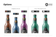 Beer Bottle Mockup, a Packaging Mockup by Mockup Factory (Thumbnail 3 of 3)