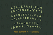 Sandorian Multi Layered Fonts, a Font by edukka (Thumbnail 7 of 12)
