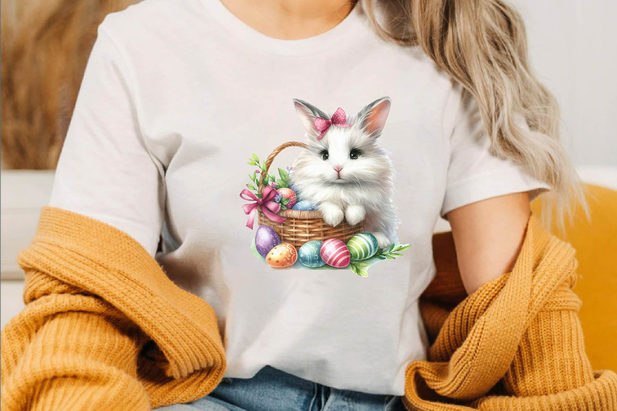 Happy Easter Sublimation Clipart Bu, an Illustration by SVGArt (Photo 2 of 8)