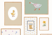 Vintage Nursery Prints Bundle - 140, a Background Graphic by Artemsky (Thumbnail 11 of 17)
