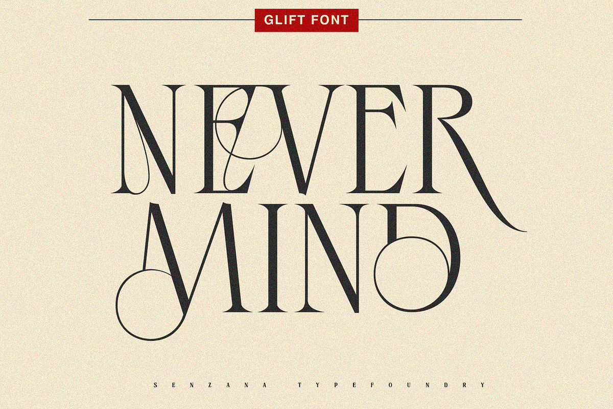 Rose - Modern Serif Font, a Serif Font by Luna Shop (Photo 9 of 10)