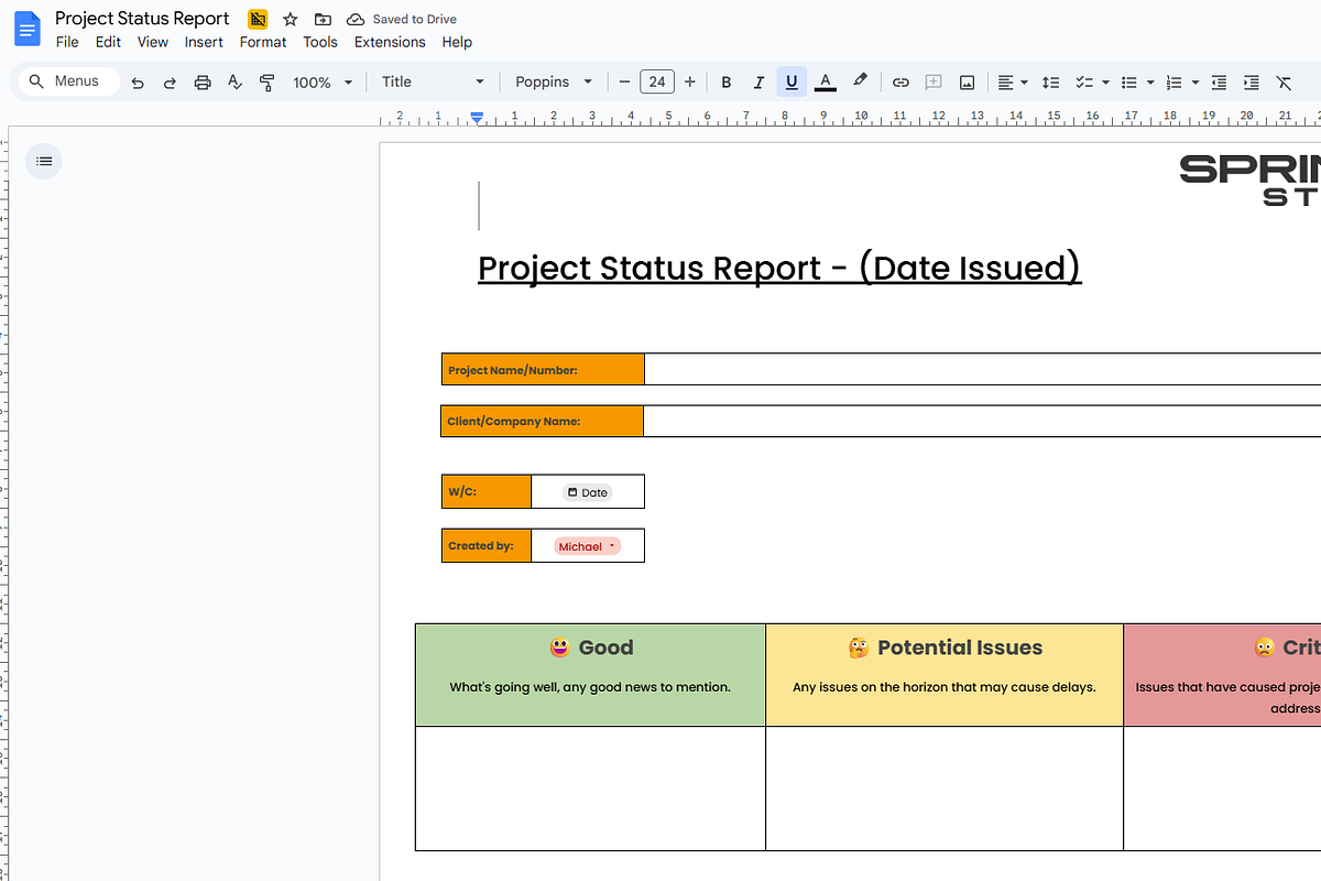 Project Documentation - Starter Kit preview 5