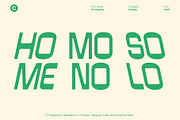 CS Algoma – Reverse Contrast Font, a Sans Serif Font by Craft Supply Co. (Thumbnail 2 of 8)