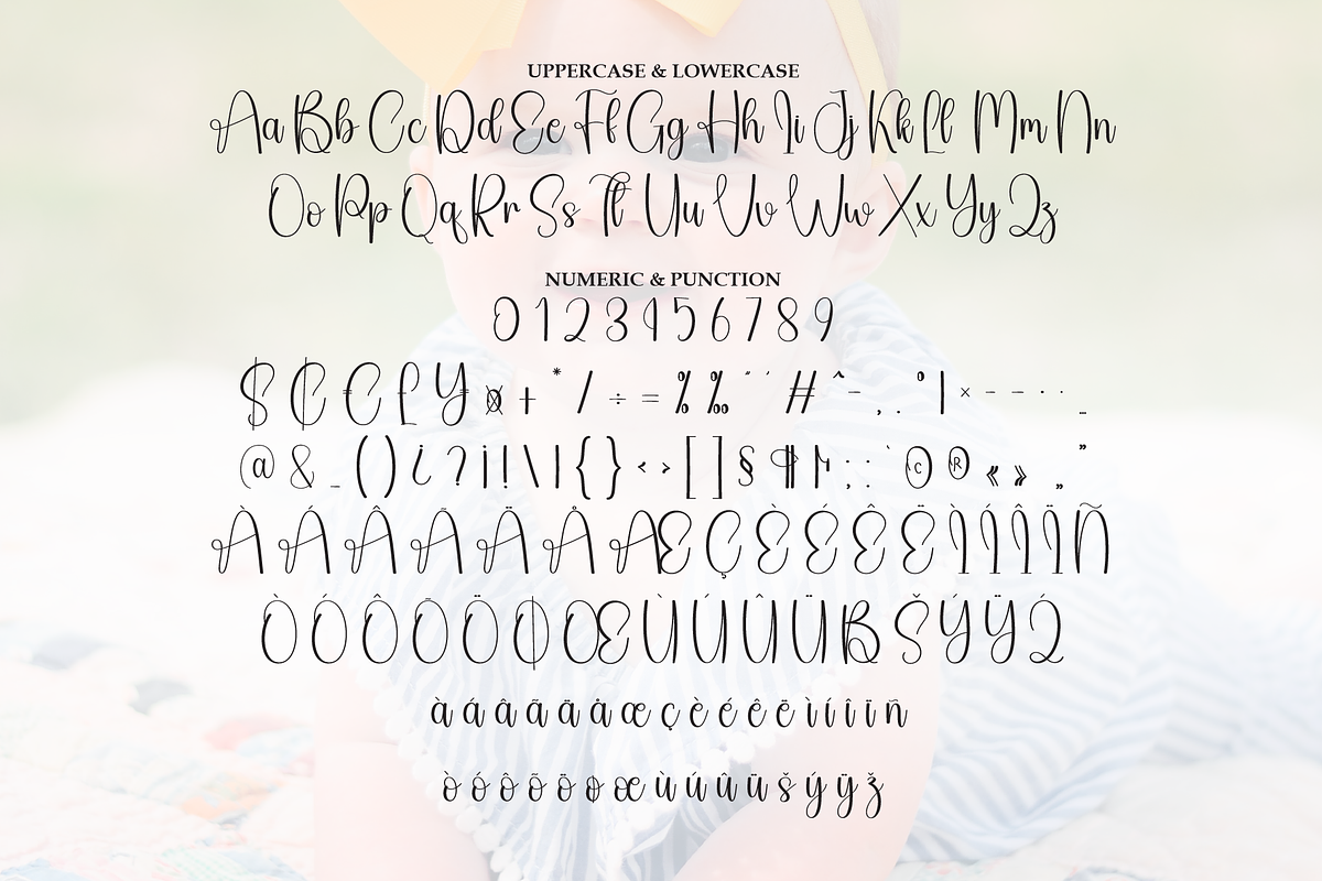 Chubby | Script Font, a Handwritten Font by Scratchones (Photo 7 of 9)