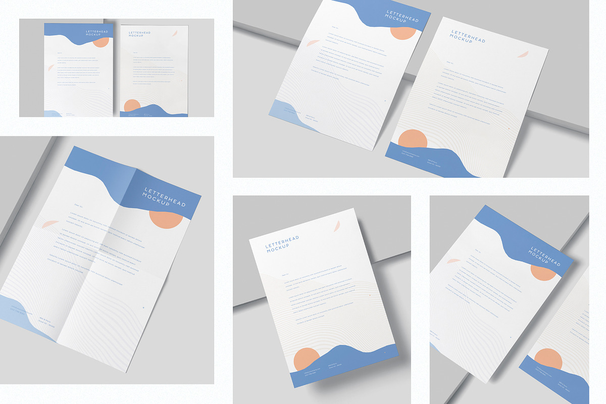 A4 Letter Head Mockups, a Print Template by GfxFoundry (Photo 2 of 7)