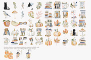 Fall cottagecore clipart set, a Decorative Illustration by Patishop Art (Thumbnail 9 of 10)