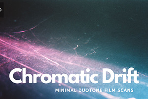 Chromatic Drift – Duotone Film Scans, an Abstract Photo by Virgo Studio