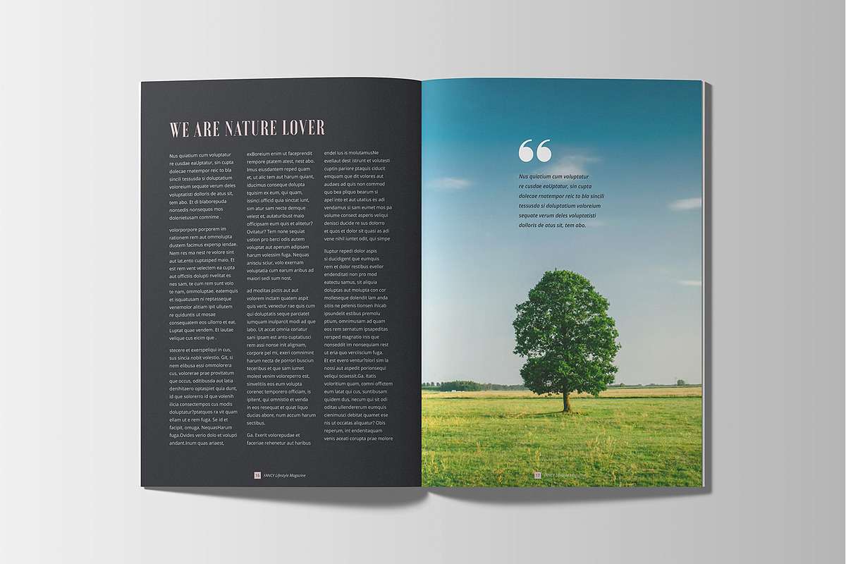 Luxury Lookbook Magazine, a Magazine Template by Layout Design (Photo 6 of 10)