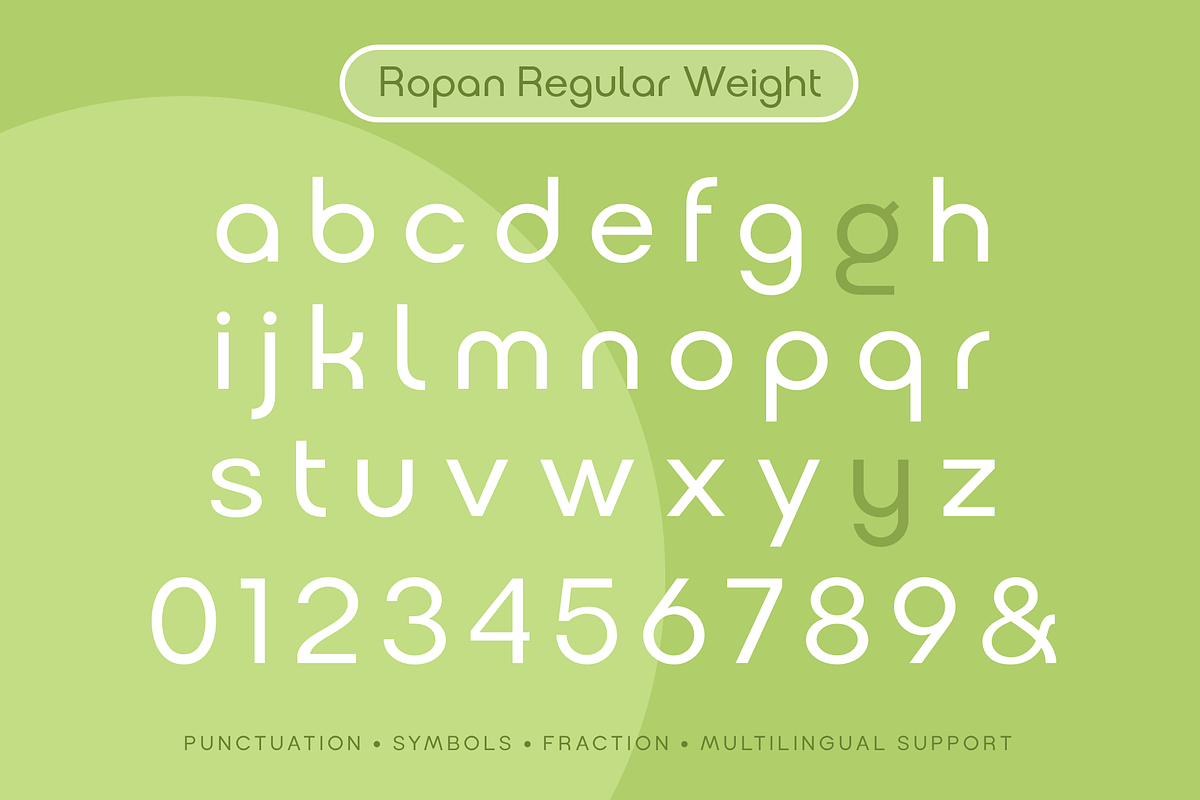 Ropan Font Family, a Sans Serif Font by Larin Type Co. (Photo 10 of 10)