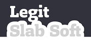 Legit Slab Soft, a Slab Serif Font by Finaltype (Thumbnail 1 of 6)
