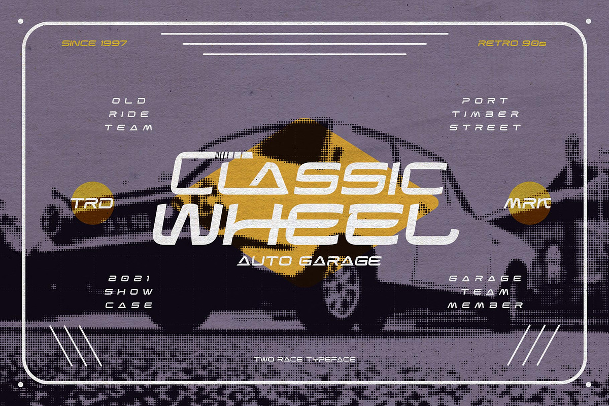 Two Race Typeface, a Sans Serif Font by alit design (Photo 14 of 15)