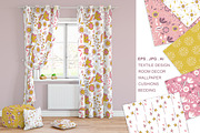 Vintage seamless floral patterns, a Pattern Graphic by Jermolina Mockups (Thumbnail 2 of 8)