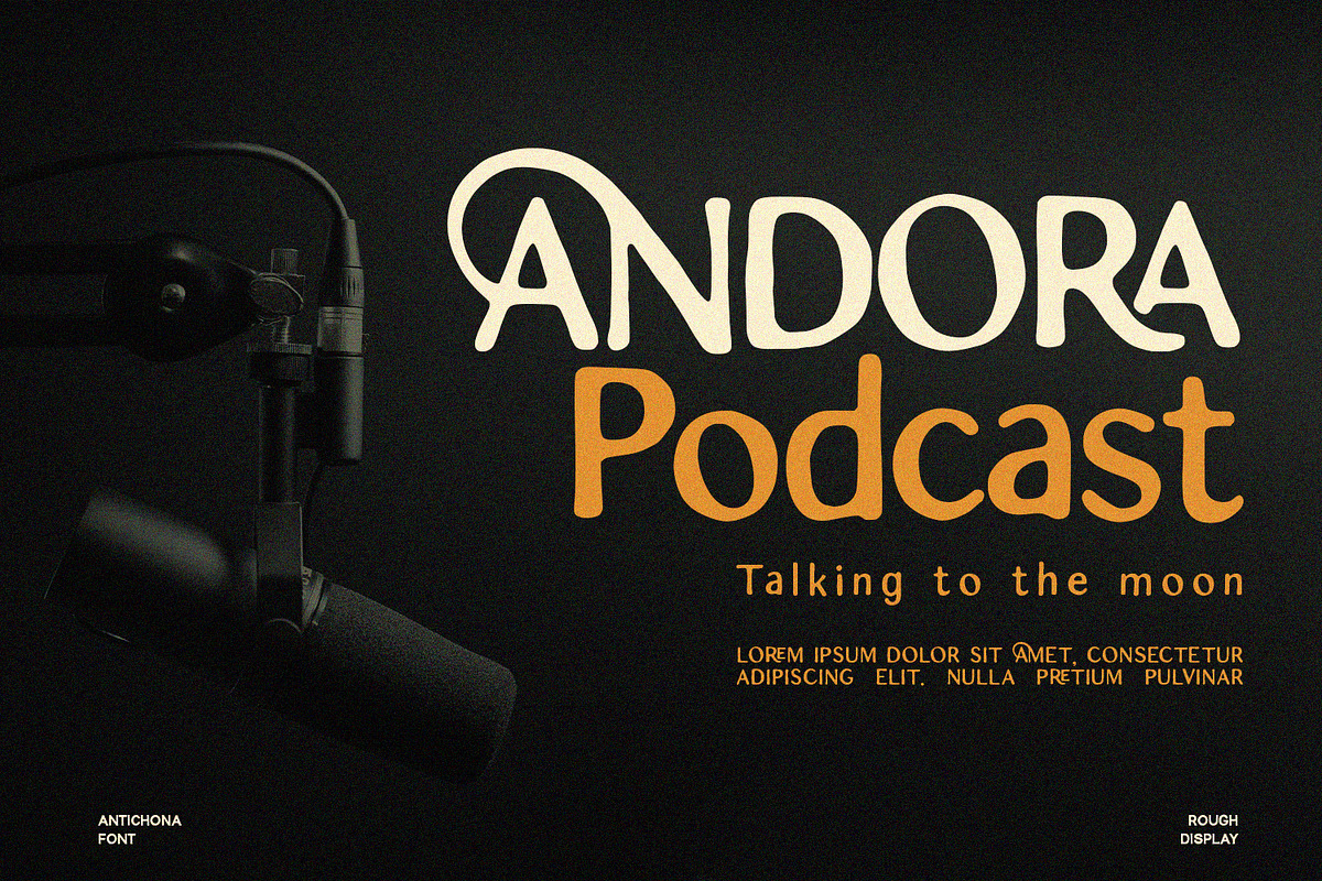 Antichona - Rough Sans Font, a Script Font by Alpaprana (Photo 6 of 12)