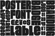 Portal Font, a Serif Font by giemons™ (Thumbnail 3 of 5)