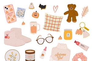 Autumn Girl: Cozy Fall Pumpkin Vibes