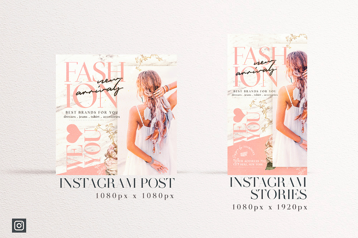 New Arrivals Social Media Pack, a Social Media Template by Touringxx Creative Studio (Photo 3 of 8)