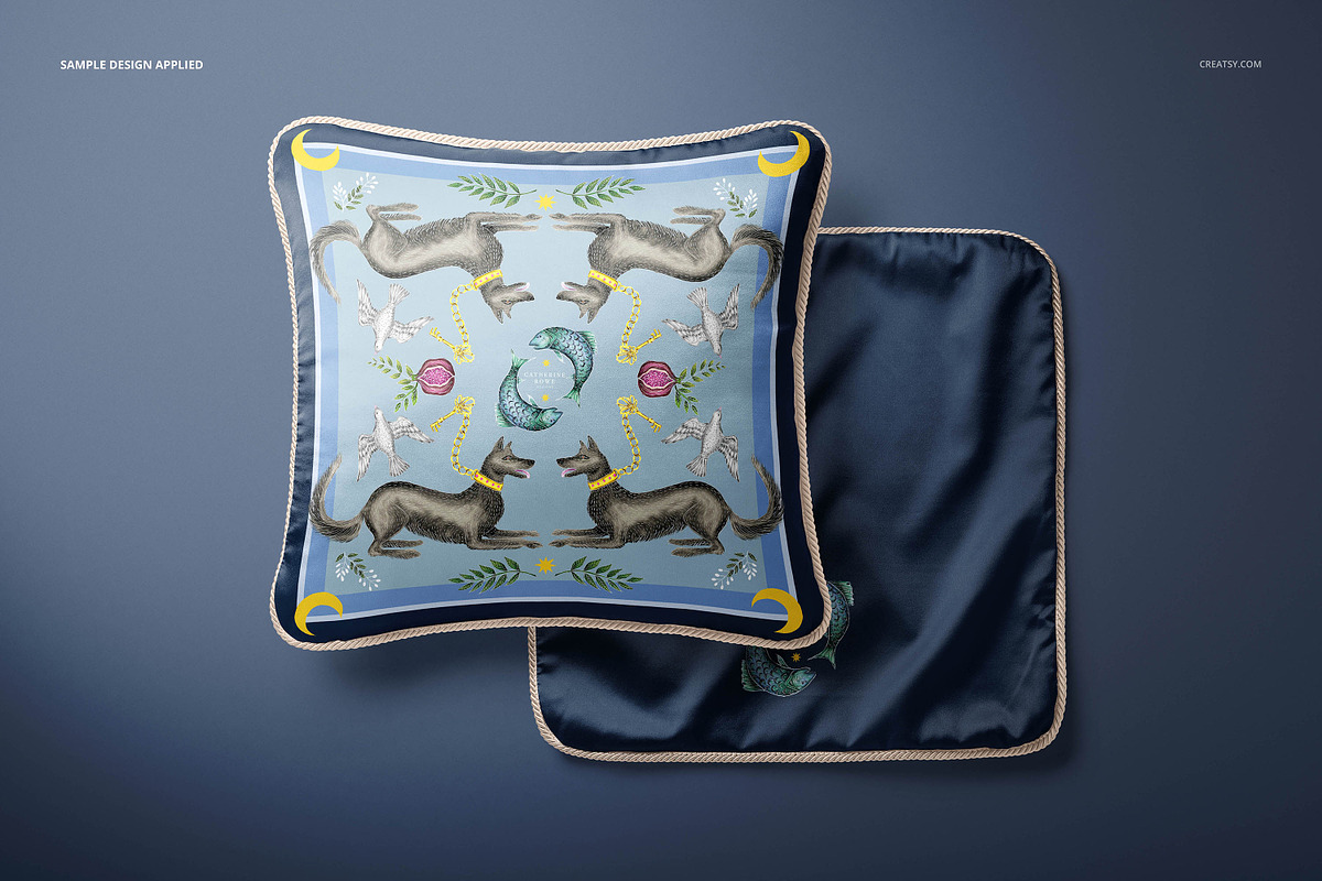 Silk Cushion with Braid Mockup Set, a Product Mockup by creatsy5 (Photo 17 of 20)