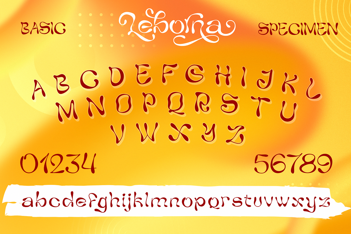 Leborna, a Handwritten Font by uncurve (Photo 7 of 9)